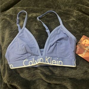 Calvin Klein Women's Blue Bralette